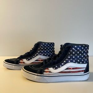 Vans SK8-hi American Flag shoes